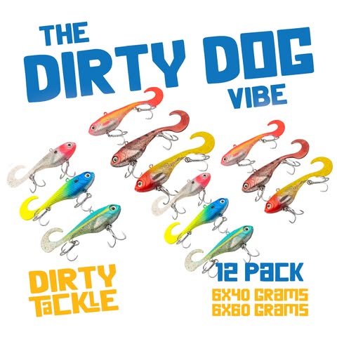VIBE MEGA PACK - 40 & 60gr Dog Pack Bundle (12 pack)