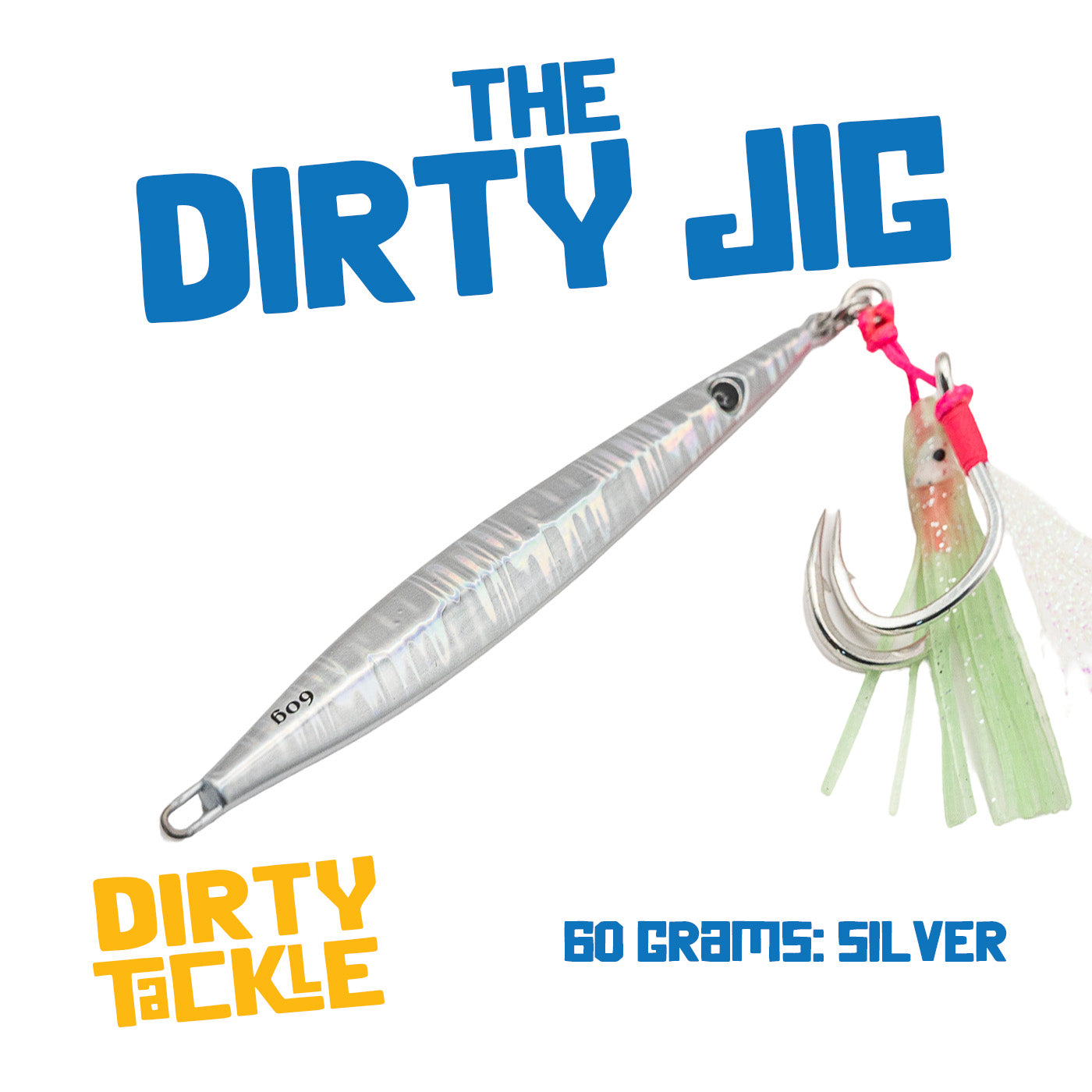 SQUIRT Jig – 60g Jig Colour Pack (6 Pack) (soc)