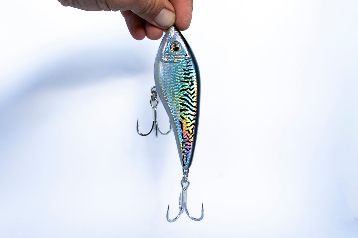 The Wiggle - Sinking Stickbait - Chrome Tiger