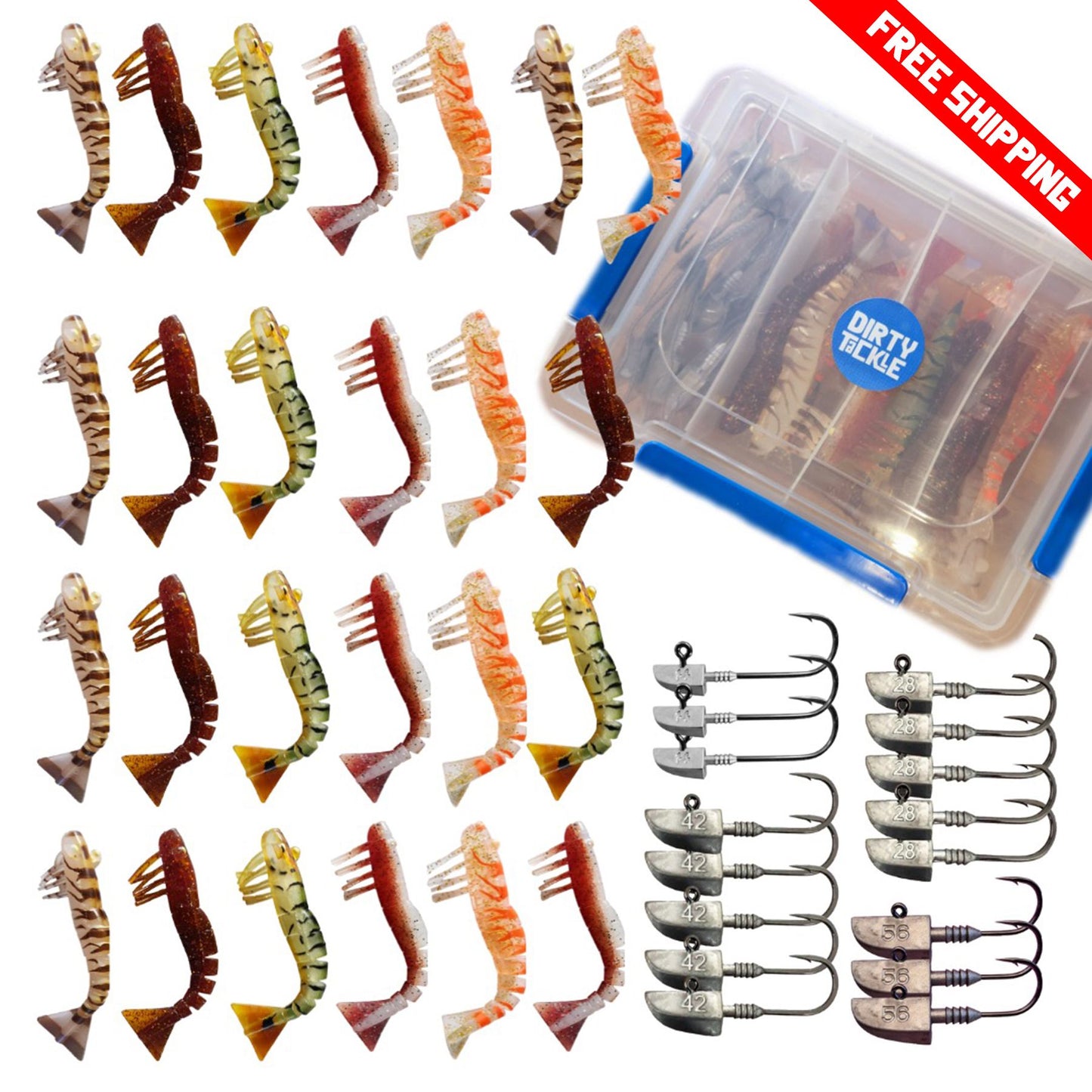 Big Dirty Box Bundle - Soft Plastics