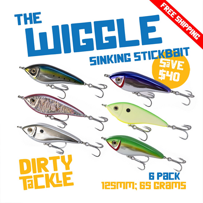 The 6-Pack - Sinking Stickbaits