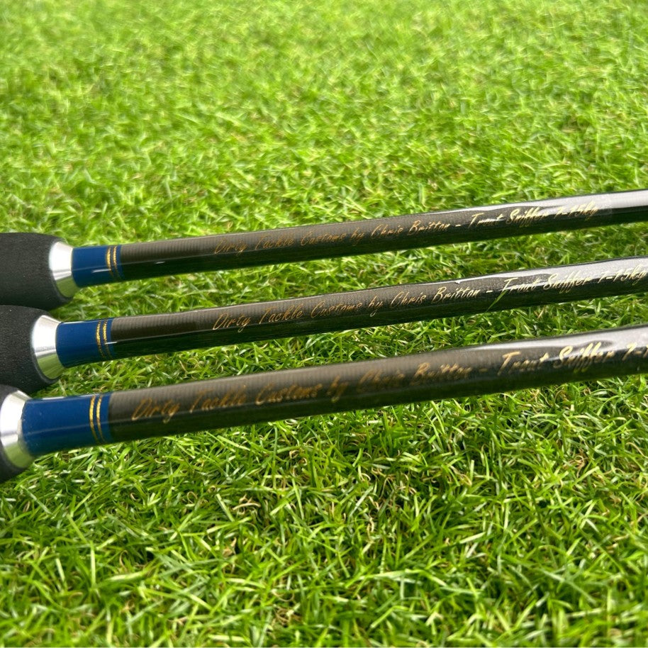 Custom Built, Dirty Tackle Fishing Rods