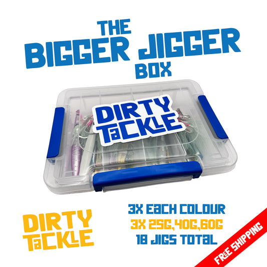 The BIGGER JIGGER Box - 18 Jig BUNDLE!!